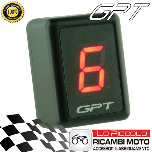 CONTAMARCE GPT INDICATORE MARCIA PLUG & PLAY ROSSO KAWASAKI ZZR 1400 2012 - Photo 1/1