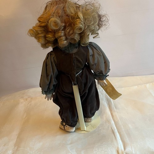 Killer Camille Grusel Puppe Horror Halloween Gothic 15" OOAK Blond Cutie - Bild 7 von 8