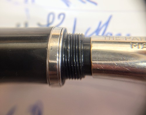 Vintage "Parker 21 Super" Fountain Pen. Aerometric Filler. Working! - Picture 12 of 15