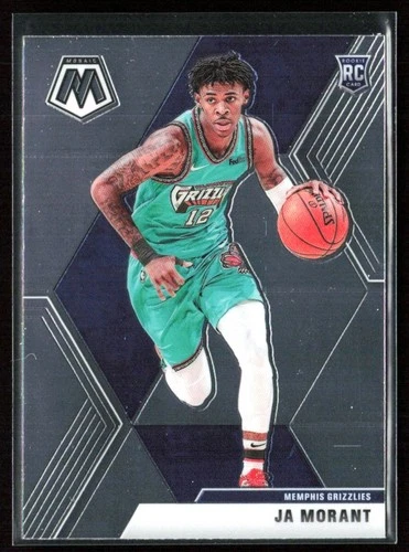 Ja Morant 2019-20 Panini Mosaic RC A #219 Memphis Grizzlies