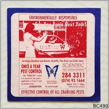 Scientific Pest Management Currimundi Coaster (B490)