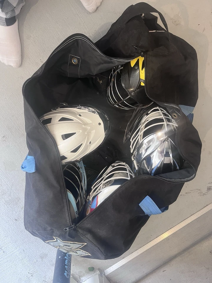 Protector de cabeza para 5 cascos de lacrosse Foto 2 de 4