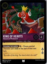 Disney Lorcana Archazia's Island - Cold Foil: King of Hearts - 111/204