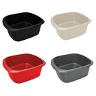 11L Rectangular Plastic Washing Up Bowl Sink Basin Kitchen Home Cleaning