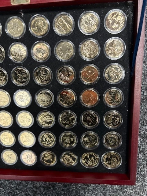 24KT Plated US & DC Territories Coin Set - Image 3 of 4