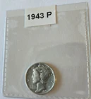 1943-P Mercury Silver Dime (Z23)
