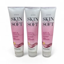 Avon Skin So Soft Soft and Sensual Hand Cream 100 ml /3.4 oz (3 Pack)