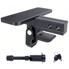 Tow Trailer For 2" Receiver Tow Hitch Step Bar Bumper Guard Receiver Aluminum