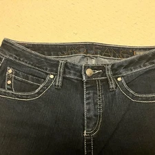 Jag Jeans Dark Wash Denim Mid rise straight leg W32 L31