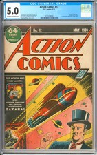 Cover of Action Comics #12