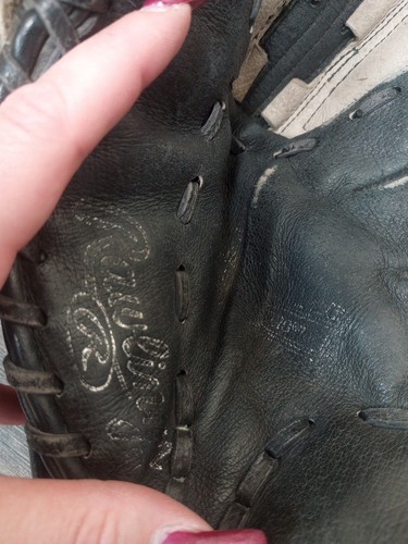 "Guante de béisbol Rawlings de cuero para lanzar la mano derecha se adapta a la mano izquierda Pp11p 11""" - Imagen 3 de 12