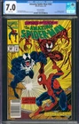 Amazing Spider-Man #362 CGC 7.0 FN/VF Newsstand Variant Carnage Appearance WHITE