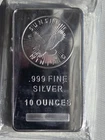 10 OZ .999 Fine Silver Bar - Sunshine Minting Factory Sealed