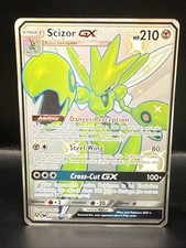 Pokémon Scizor GX SV72/SV94 Hidden Fates Shiny Vault Ultra Rare Full Art NM