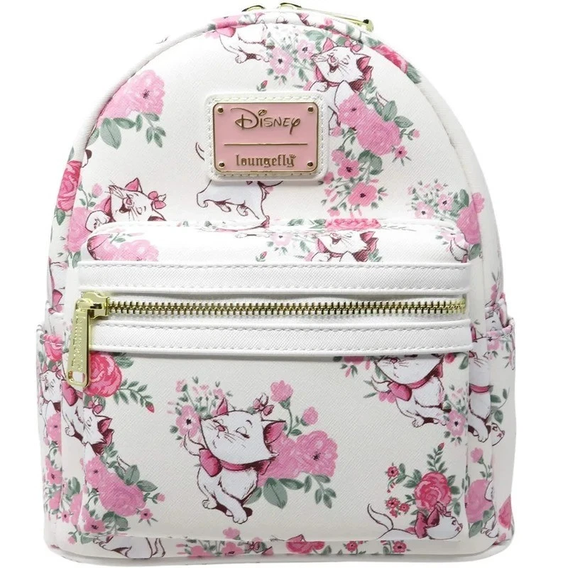 BRANDED Loungefly Disney The Aristocats Marie Floral Allover Mini Backpack - BRAND NEW