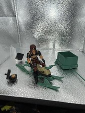 Vintage 1984 GI Joe Zartan V1 99  Chameleon Swamp Skier & Junk Box  Heat Shield