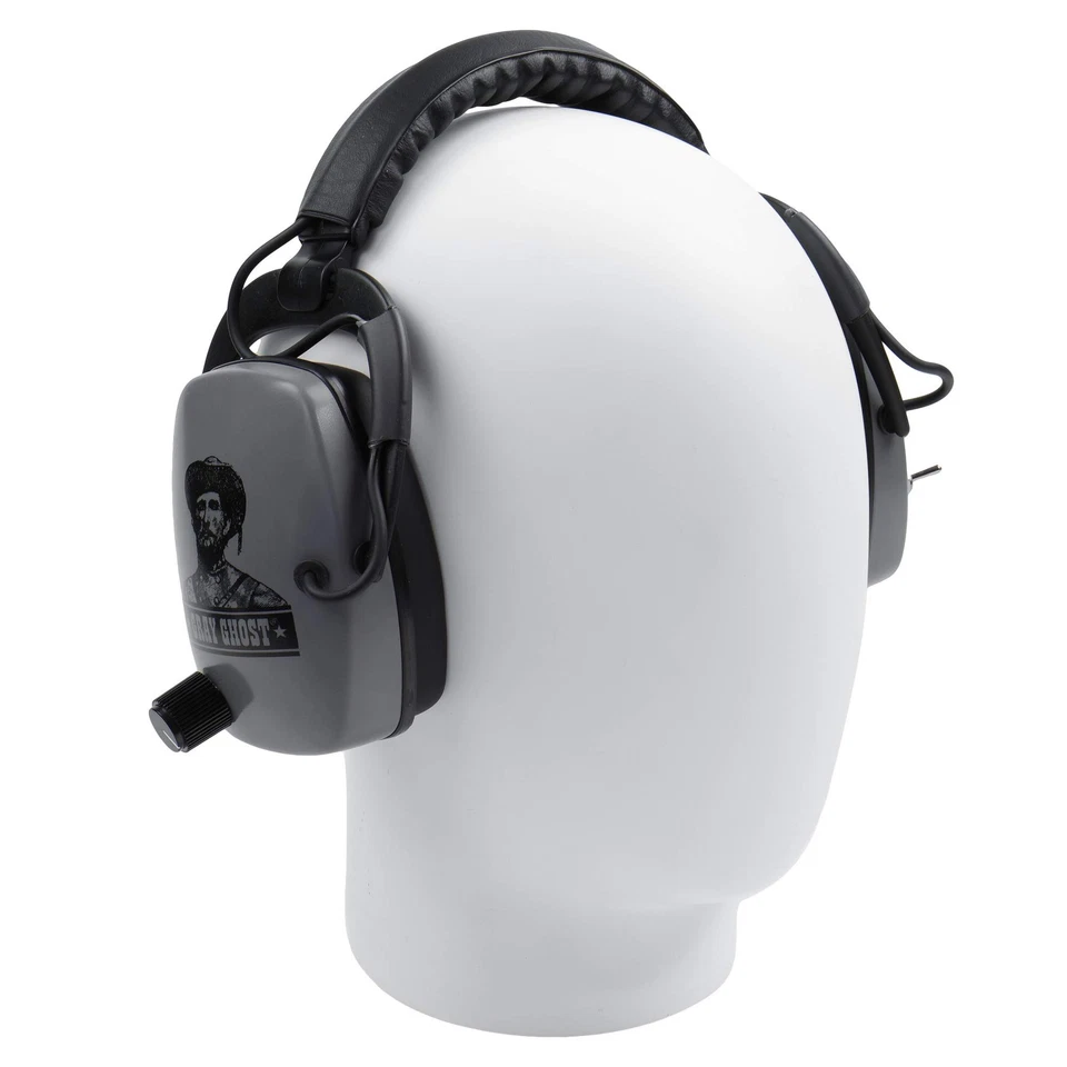 DetectorPro Gray Ghost NDT Platinum Series Headphones with 1/4 Angle Connector - Image 4 of 4
