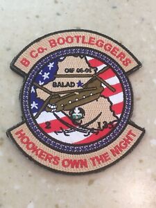 Us Army B Co Bootleggers 2d Bn 135th Aviation Oif 06 08 Balad Unit Patch Ebay