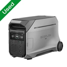 EcoFlow DELTA Pro 3 4kWh Portable Power Station LFP Battery Solar Generator Used