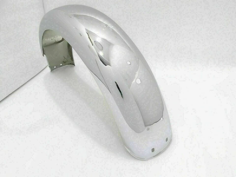 GUARDABARROS TRASERO TRIUMPH T140 ACERO CROMADO | Apto para Foto 2 de 2