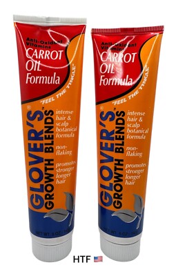 Glover's Growth Blends Carrot Oil Formula 5 oz - 2 PACK