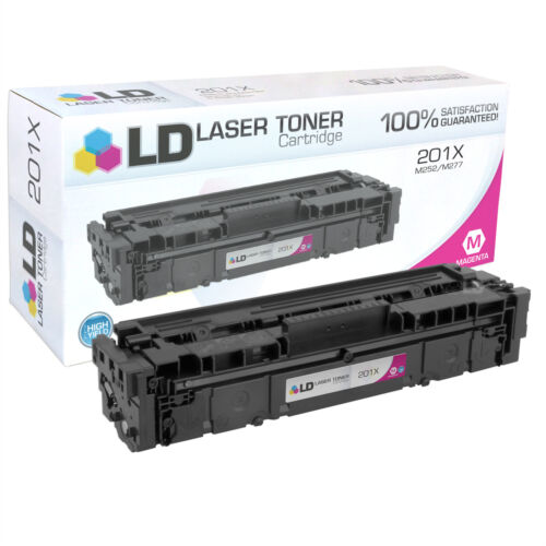 LD Compatible Replacement for HP CF403X/201X HY Magenta Laser Toner Cartridge - Picture 1 of 2