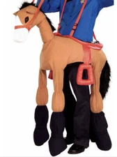 Forum Novelties Adult Unisex Ride A Horse Costume Plush Cowboy Standard Size