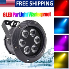 100W Waterproof Par Light DMX512 RGBW Strobe Outdoor Garden Party Stage Lighting