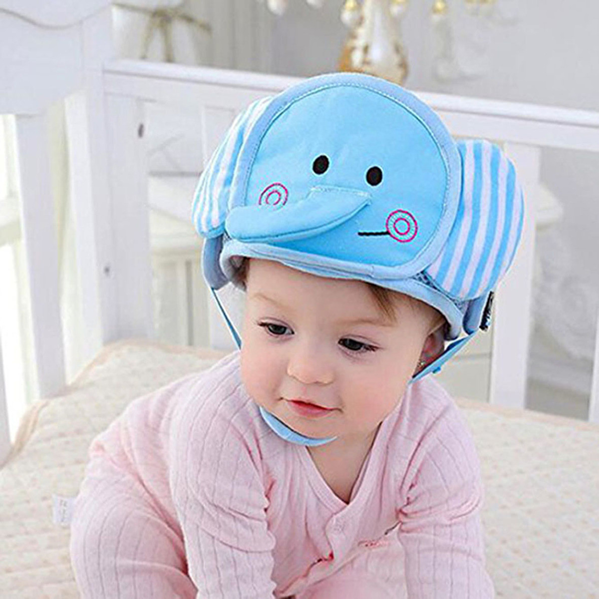 Infant Baby Toddler Safety Head Protection Helmet Kids Hat Headguard eBay