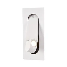 3W LED Flush Mounted Wall Lamp Adjustable Bedroom Reading Light Fixture Switch