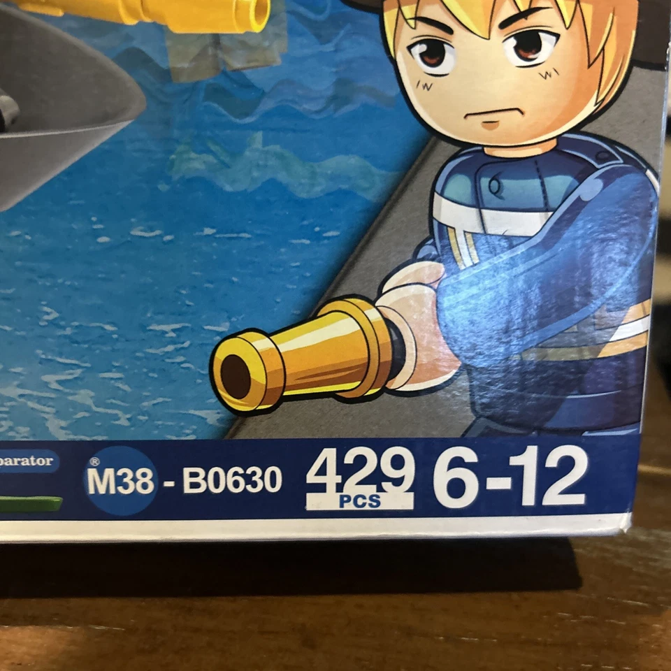 Sluban Fire Building Brick Construction Set - Fireboat Brigade Ship 405pcs New - Image 4 of 4