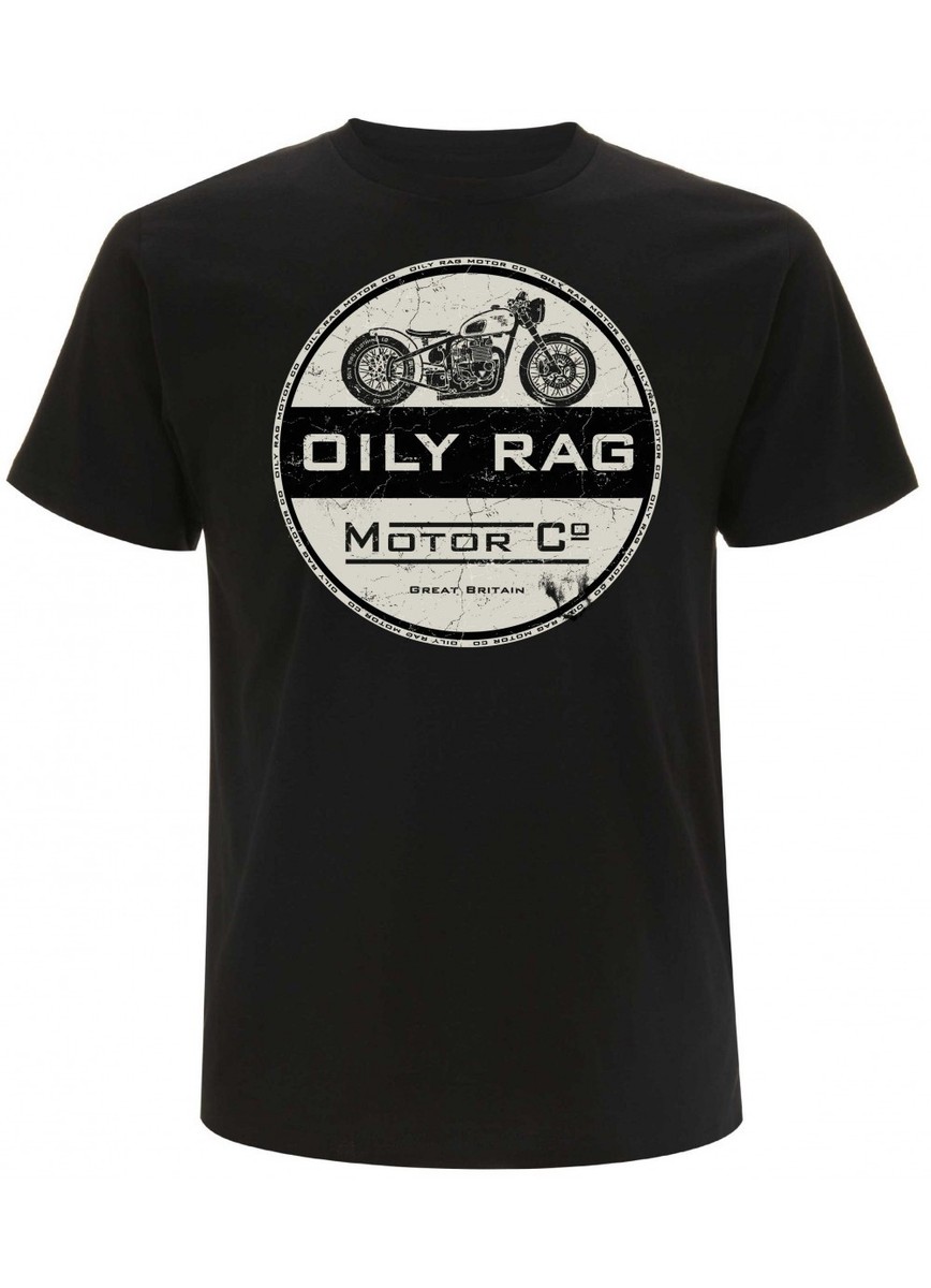 OILY RAG BLACK LABEL MOTOR CO. T/SHIRT | eBay