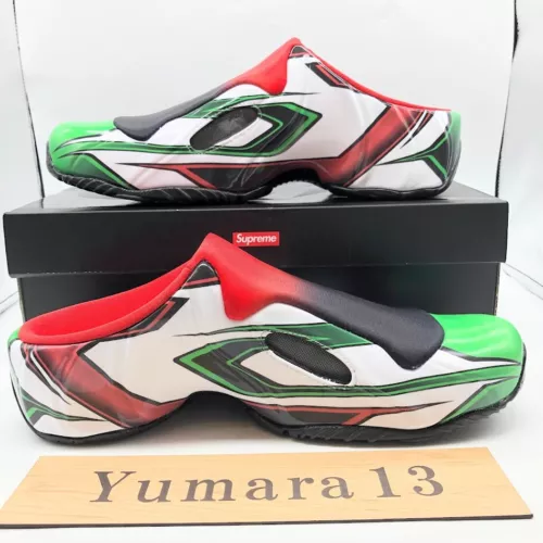 Supreme × Nike Clogposite SP White Red FN0289-100 Men's Size | eBay