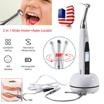 Dental Wireless Endo Motor 16:1 Reciprocating Built-in Apex