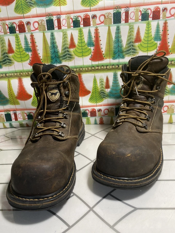 Irish Setter Work 83638 Steel Toe Leather Boot Brown Men’s Size 10 E2 - Image 4 of 4