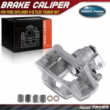 Rear Left Brake Caliper with Bracket for Ford Explorer Flex Taurus Lincoln MKT