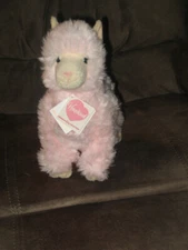 Herzekind Hermann Teddy Collection Pink Llama Rosi Stuffed Animal Germany NWT