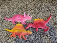 Lot of 3 ANKYO Dinosaur Figures Toys Mixed lot Dinosaur Lot (19)