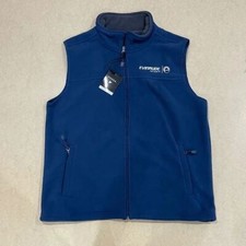 Chaleco de Pesca Evinrude E-TEC Icon Performance Barco Azul Cremallera Frontal Mediano