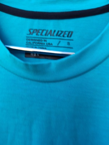 Specialized Rbx Adv Jersey Ss Men Jersey Dove Aqa Color Small Regular Road Fit - Picture 6 of 17