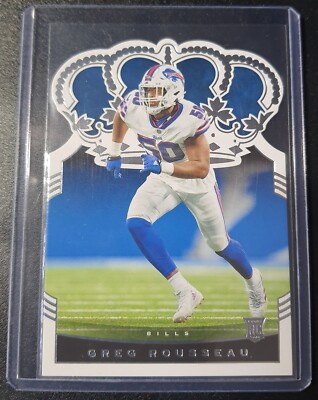 Greg Rousseau - Chronicles Crown Royale Football 2021 - Buffalo Bills - RC