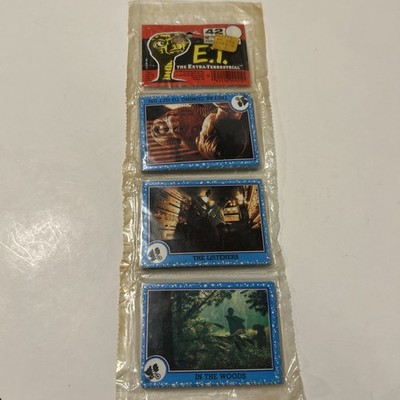 Vintage ET The Extra Terrestrial Rack Pack Trading Cards