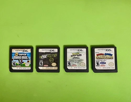 Super Mario Bros. & More Nintendo DS Cartridge Only. Lot of 6 Games.