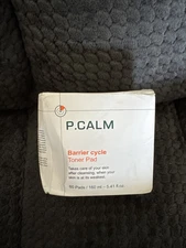P.CALM Barrier Cycle Toner PAD 160ml 60Pads Moisturizing K-Beauty NIB 