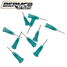 Bermco RC Parts Medium Metal CA Glue Tips (10) Needle Nossle Tire Car Truck