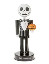 Disney The Nightmare Before Christmas Jack Skellington Nutcracker 12” Decor, NEW