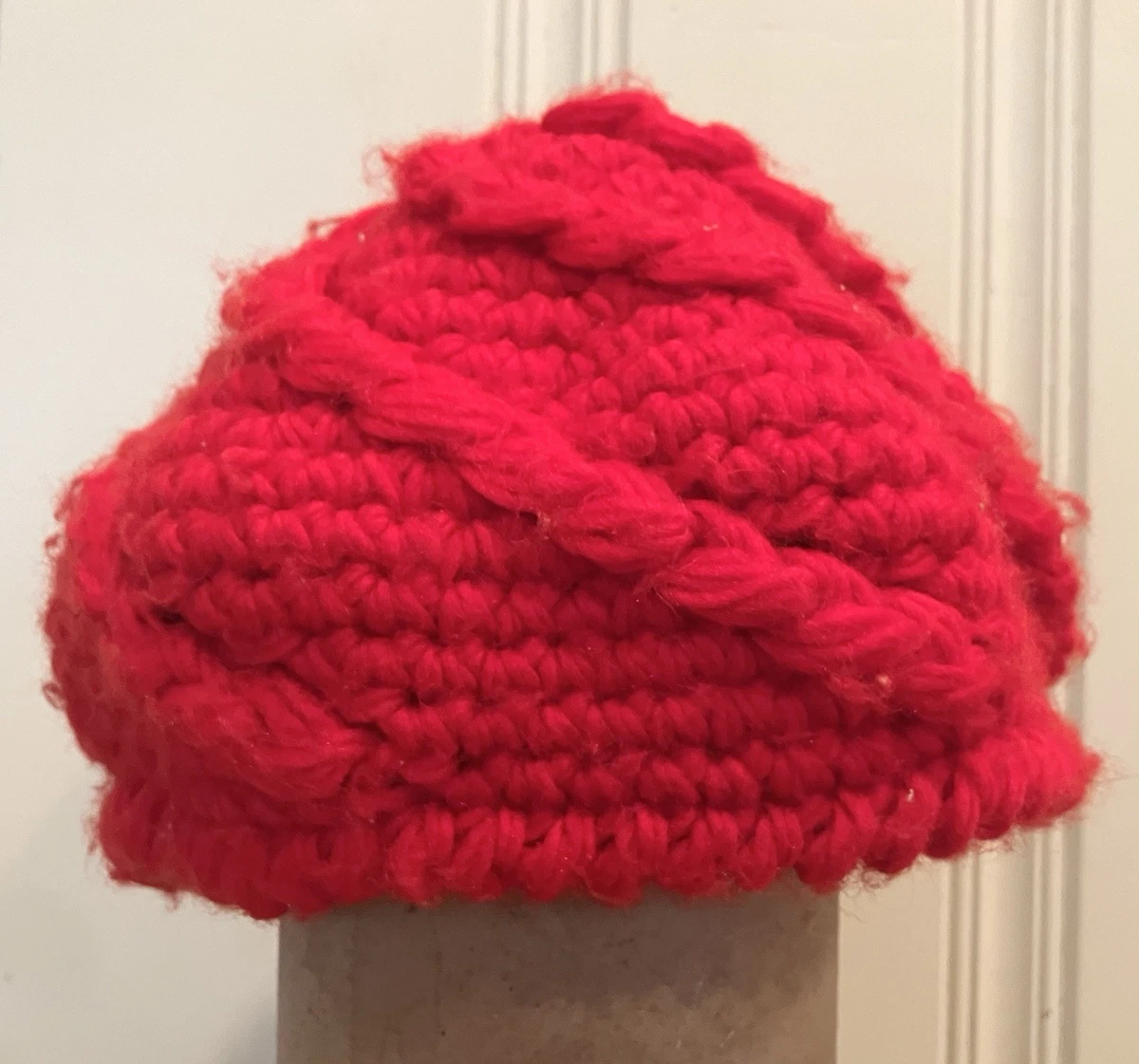 Knit Red Vintage Hats for Women for sale | eBay
