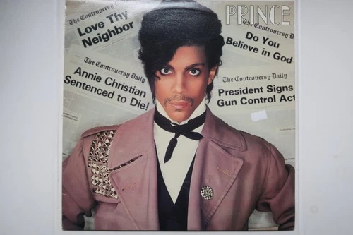 Prince – Controversy LP, Original Aus 1981 Press, Vinyl Scratched But Nice Cover