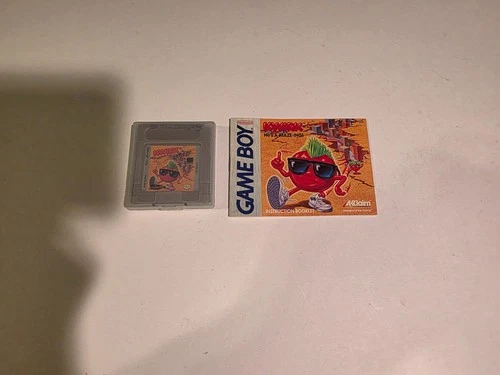 Kwirk (Nintendo Game Boy, 1990) ☆ Authentic ☆ Manual ☆