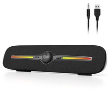 SOULION R90 Bluetooth Computer Speakers for Desktop USB Powered 3 5mm AUX PC Spe